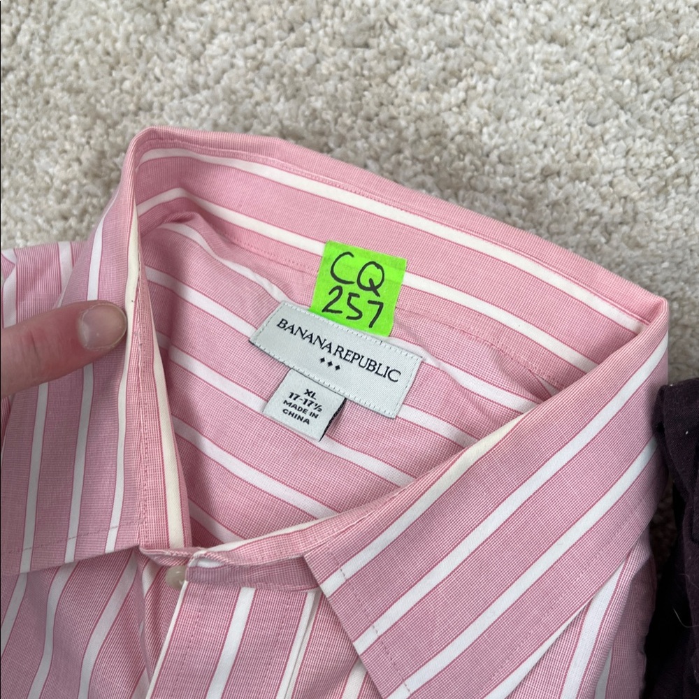 Mens Shirt Lot XL J.Crew Jared Lang Marc Anthony Lucky Brand Button Up Reseller - Picture 8 of 8